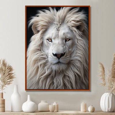 Lions Monochrome Photography I - Lion Canvas Prints