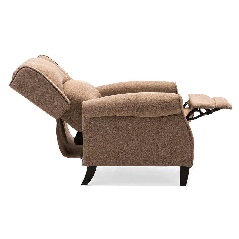 Lynnwood 80cm Wide Wing Chair Recliner, Beige