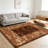 Brown Geo carpet-easy to clean, machine-washable, soft and comfortable; suitable for door mats, kitchens, living rooms, bedrooms, corridors, and laundry areas. Easy to clean, durable carpet for home decoration.-659945827