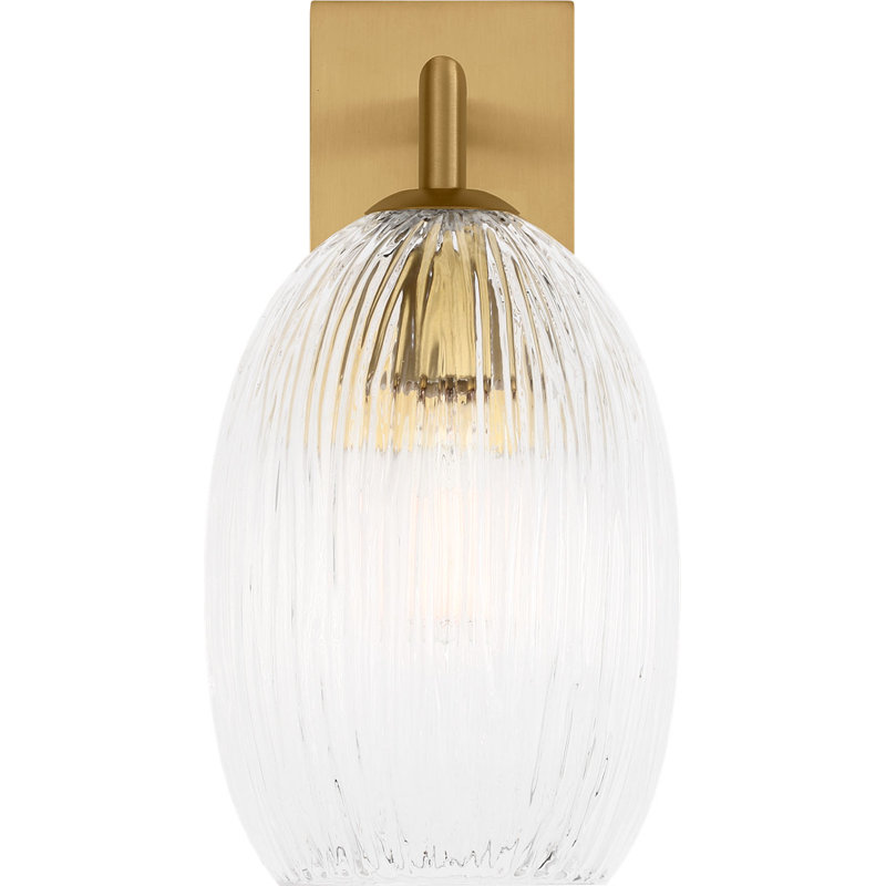 Serafina 10 Sconce, Burnished Brass