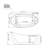 59'' x 29.5'' Freestanding Whirlpool Plastic / Acrylic Bathtub with Faucet