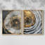 Série ABSTRACT CCLI - reproduction encadrée de qualité supérieure - prête à être accrochée - aucun clou requis - aucun clou requis-55607668-55607670