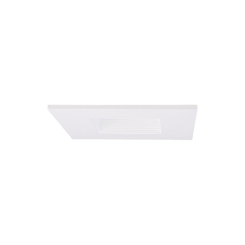 Garniture encastrée 4" moulant, Blanc