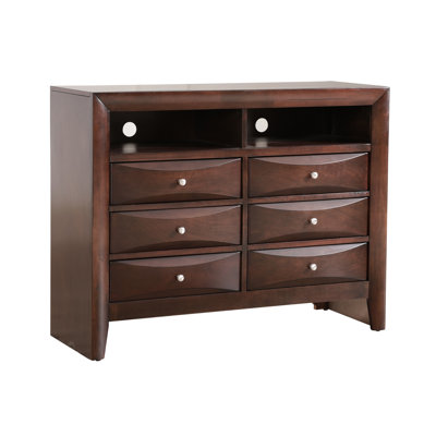 Marilla G1525-TV2 Media Chest , Cappuccino