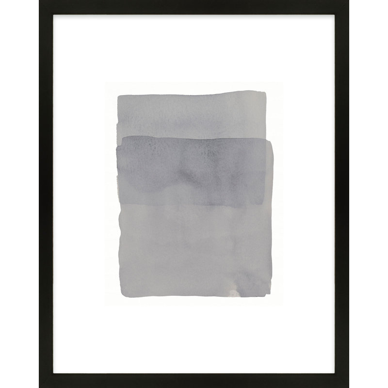 Gray On Gray 3 Print by Jacques Pilon, 38" H x 30" W, Black