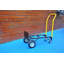 Chariot à main double chariot à 2 roues et chariot à pousser à 4 roues avec roues pivotantes Chariot à plateforme robuste d'une capacité de 330 lb pour le déplacement / entrepôt / jardin / épicerie