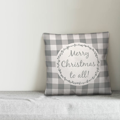 Plaid Pillow Cover