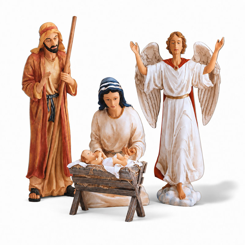 Crèche de la Sainte-Famille pour 4 pièces