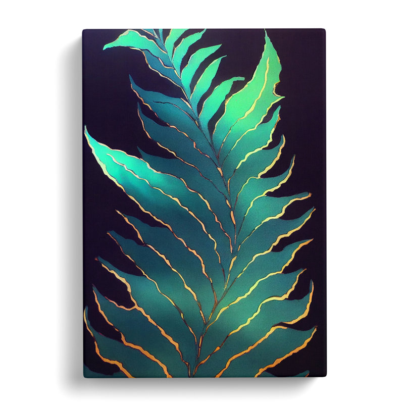 Ingrassellino Plant Leaf Vol.4 - Wrapped Canvas, 76cm H x 50cm W x 3cm D