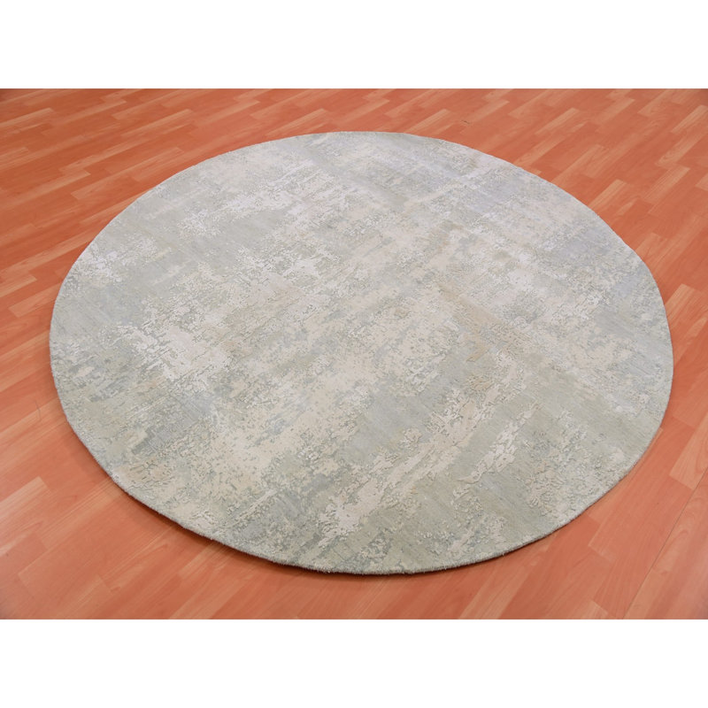 Tapis rond rond en laine New Age Cathy 7 pi x 7 pi Cathye