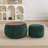 Round Storage Ottoman, 2 In 1 Function, Work As End Table And Ottoman,with Small Seat-106905963-106905965