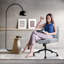 Milicent Armless Wide Desk Chair with Wheels-804155519-799725503