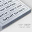 Ianos Ianos Simple Bathroom Rules - Art textuel sur toile tendue-1514992090