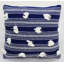 Housse et insert de coussin carré en mélange de coton