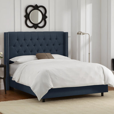 Lit tapissier standard Breckin