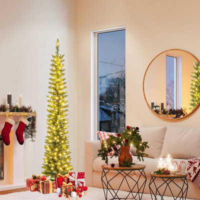 Lighted Artificial Christmas Tree