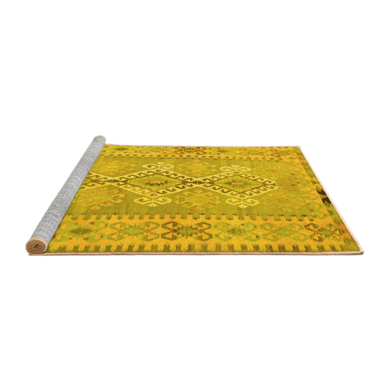 Hallei Performance Southwestern Indoor Rug, Square 3'