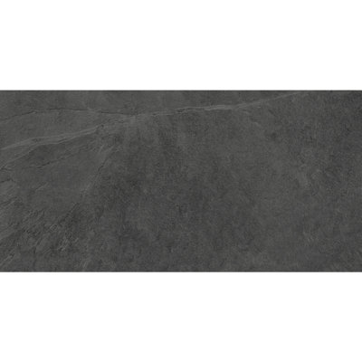 Carreau de porcelaine mate pour plancher et mur 12 po x 24 po Slate Reserve