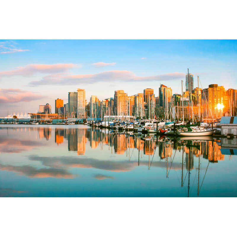 Emmee Vancouver Skyline par Bluejaypoto, H 32 po x l 48 po