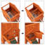 Poulailler 8,76 pieds carrés Demyah