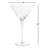 Boulder Optic Martini Glasses, Set of 4-1736269920
