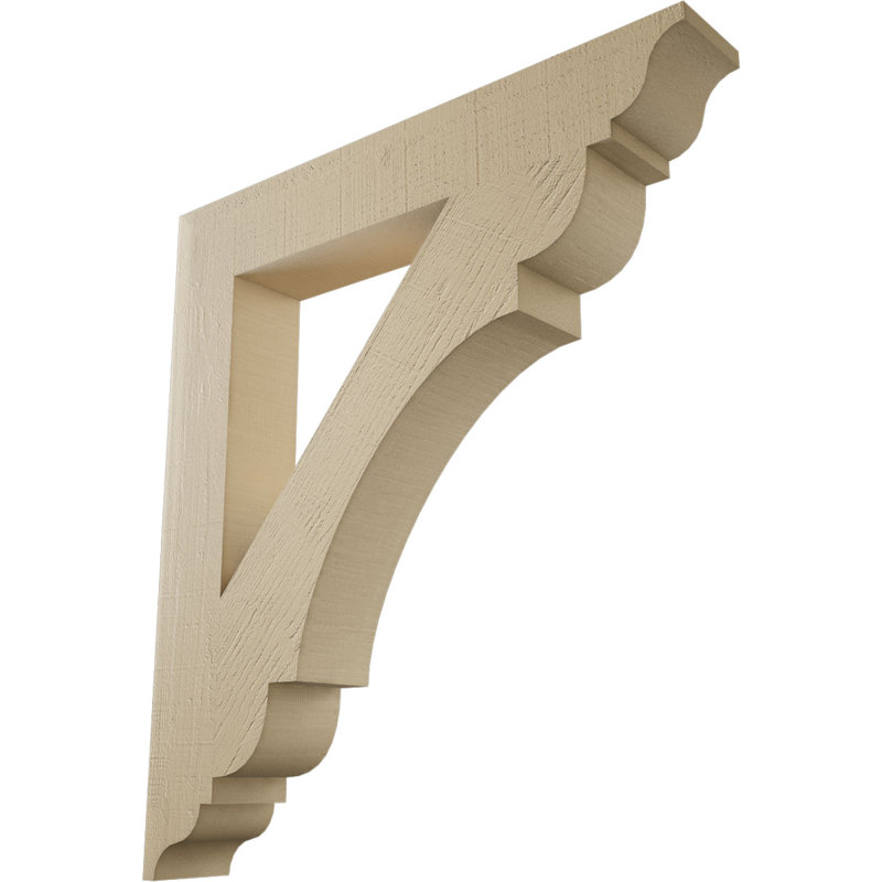 Support en bois de cèdre brut olympique Traditional, H 40 po x l 5,5 po x P 36 po