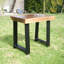 Solid Wood Bench-462905805
