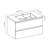  Angela 30 inch Fully Assembled Single Floating Bathroom Vanity with Solid Surface Sink-429373668