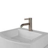 Cigno Single Hole Bathroom Faucet with Drain Assembly