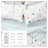 Blue Seashell Reversible Quilt Set with Shams-495084521-495084306