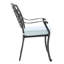 Fauteuil d'extérieur bleu (2) - Coussins de jardin faciles à nettoyer