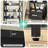 2 Drawer Bookcase Tall Bookshelf-1026783612