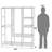 Portable Wardrobe Storage Organizer – Non-woven Fabric Closet , Tool-free Assembly & Dustproof Cover, Space-saving For Bedroom/apartment