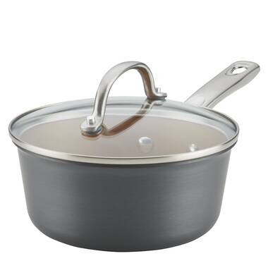  MÉMÉCOOK 2 Quart Saucepan With Lid, Stainless Steel