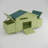 11.12 Ft Chicken Coop, 2 Nesting Boxes, Good Ventilation, -Proof, -Range Doors, Perch Inside, Predator Protected Protected, Inside