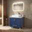 Ensemble de meuble-lavabo simple 24 po Ebony