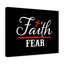 Faith Over Fear - Wrapped Canvas Print-750639643