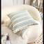 Housses de coussin Boho, housse de coussin texturée Farmhouse, ensemble de 2 de 20 po x 20 po, housse de coussin de chaise de salon de chambre à coucher, rayée-102052407