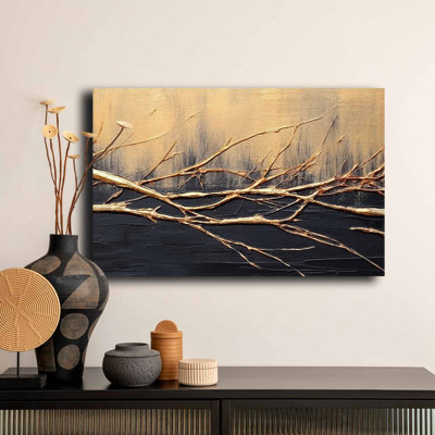 Peinture décorative sur toile