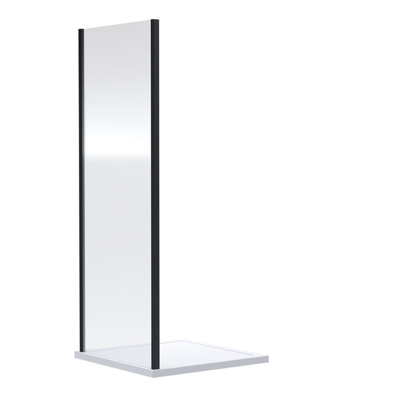 Rene 1900 x 700mm Side Panel, Matt Black