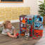 Adventure Bound: ensemble de jeu de camion de pompiers transformable 2-en-1 avec assemblage Ez Kraft