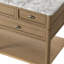 Toulouse Single Wide Vanity-Satin Black Veneer-1279865825