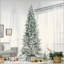 Arbre de Noël artificiel pin enneigé 9 pi avec branches réalistes et 1159 pointes, vert