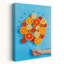 Citrus Fruit Balloons Colorful Vibrant Abstract Fruit Summer Wall Art Print by Dina Belenko - Wrapped Canvas Print-155463177