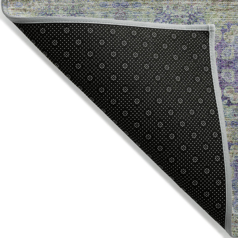 Tapis d'intérieur rond 8 po