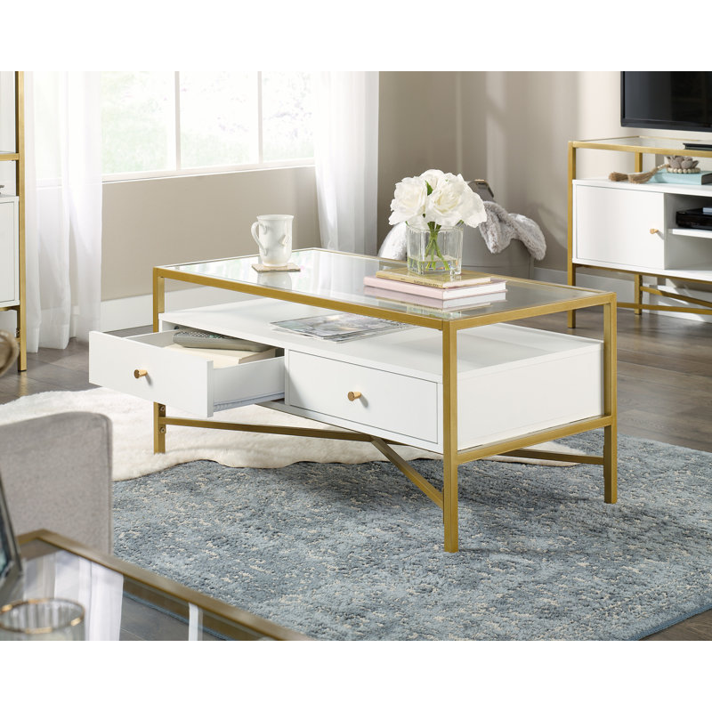 Table basse Harper Heights - blanc