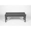 Banc, gris - protégé, capacité de 500 lb, pour patio, cour arrière, jardin, banc extérieur avec porte-gobelets résistants aux intempéries, caractéristique pratique-254673638