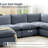 31.5" Heffernan Accent Chair Modular Sectional Sofa-118025935