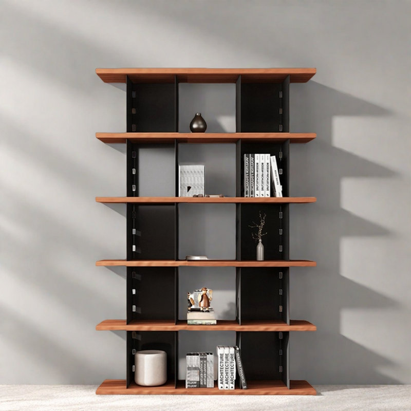 Une bibliothèque aux tendances personnalisées, (5 tablettes) H 78,7 po x l 55,1 po x P 13,7 po