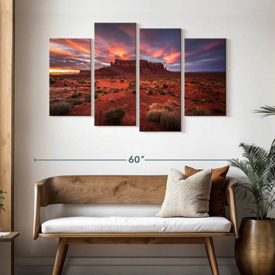 Alvord Sentinel Mesa At Sunset